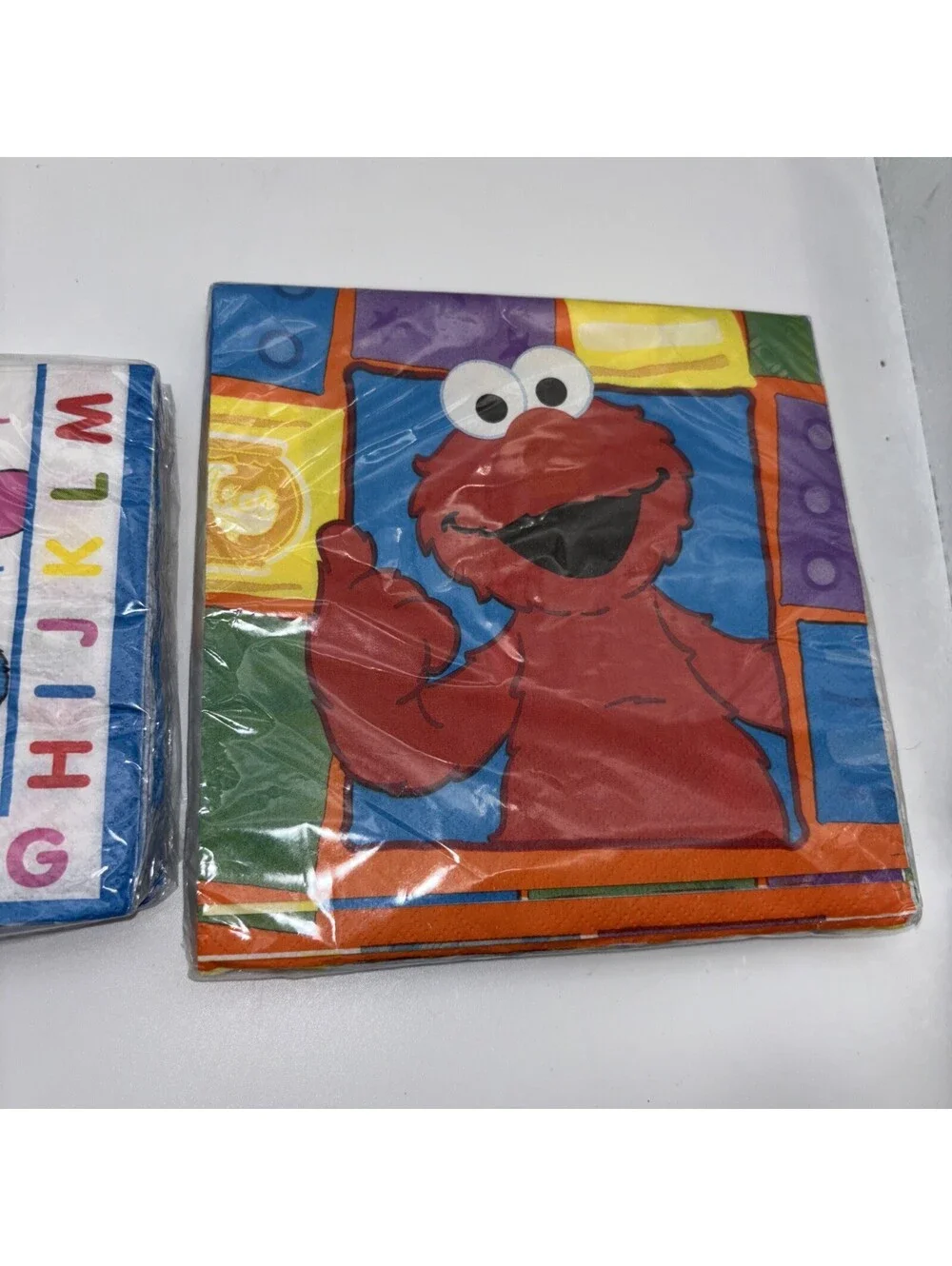 Lot 2 Sesame Street (32 Count Total, 16 Each Pack) Paper Kids Birthday Napkins